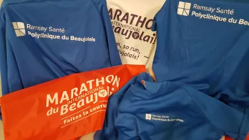 Polyclinique du Beaujolais au Marathon du Beaujolais 