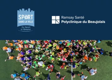 Partenariat SPORT DANS LA VILLE / POLYCLINIQUE DU BEAUJOLAIS